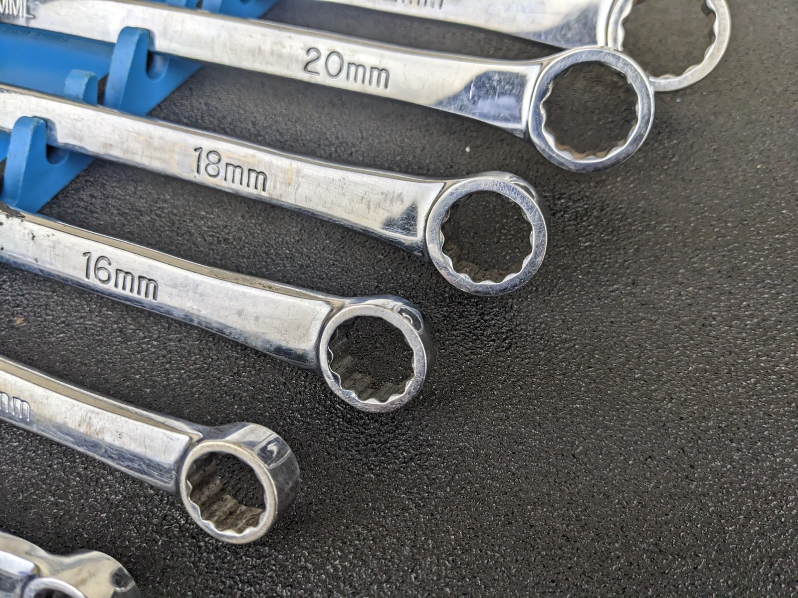 #bn786 Cornwell WBWMLOHP7ST Long Metric MM Box End Wrench Set 12 pt 8mm to 22mm