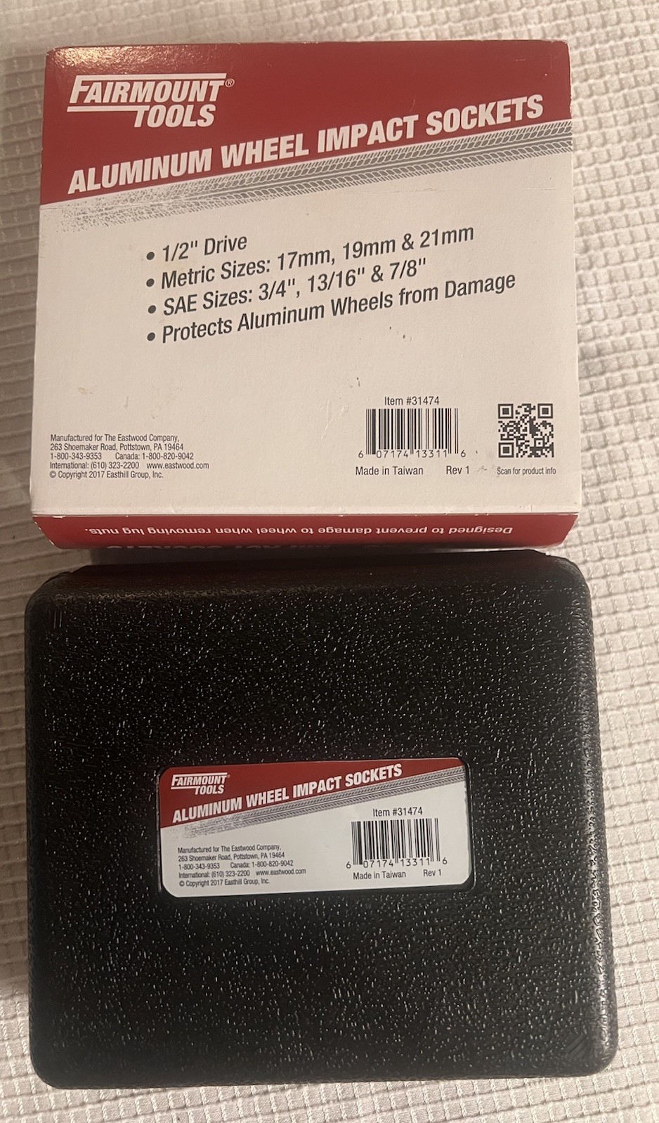New Fairmount Tools 1/2” Drive Metric & SAE Aluminum Wheel Impact Sockets 31474