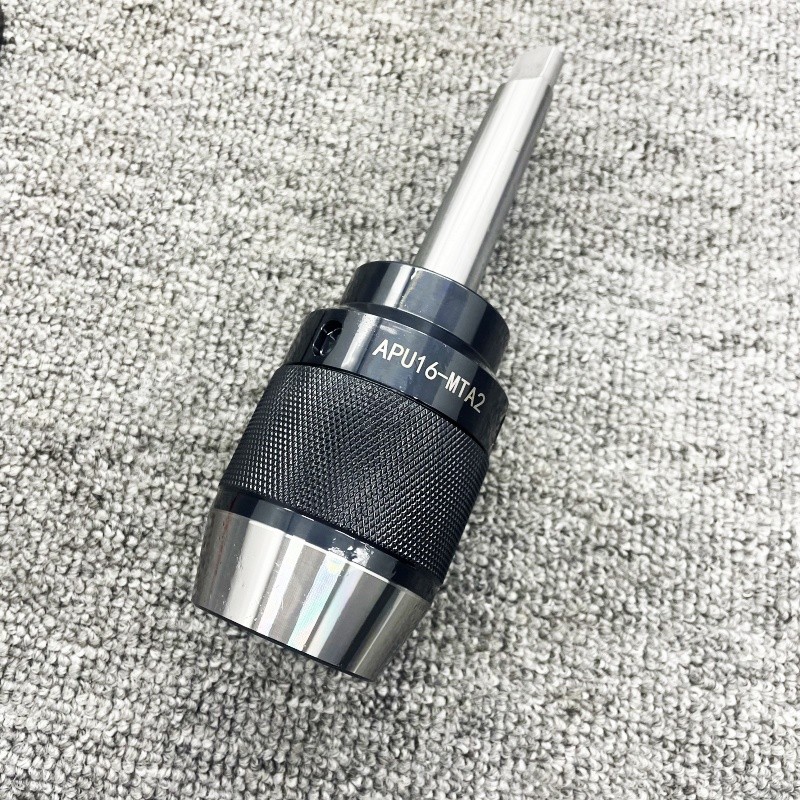 Steel Integral Shank MT2 Morse Taper 2 APU16-MTA2 Keyless Drill Chuck&Spanner