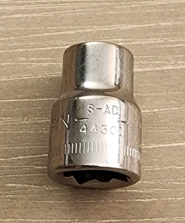Craftsman 9mm Socket 12 Point 3/8″ Drive S-AD 44301