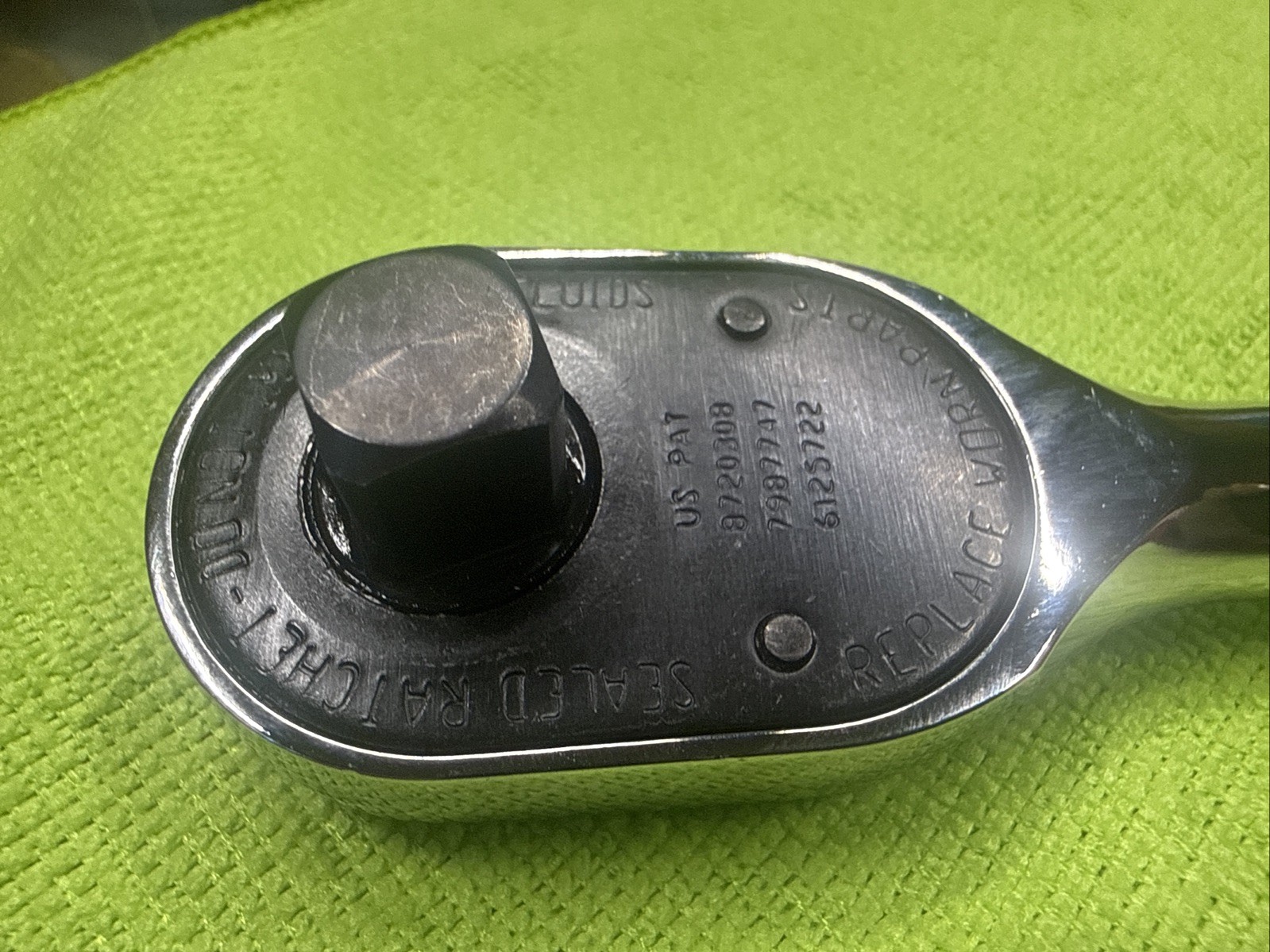 Snap-On S80A 1/2″ Drive Ratchet Standard Chrome Handle Dual 80 Tooth