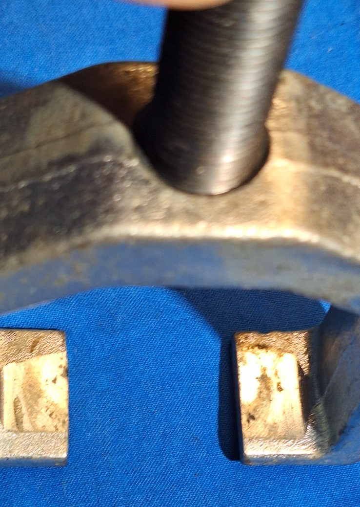 Pitman arm puller pressure screw takes 3/8″ drive VG Cond