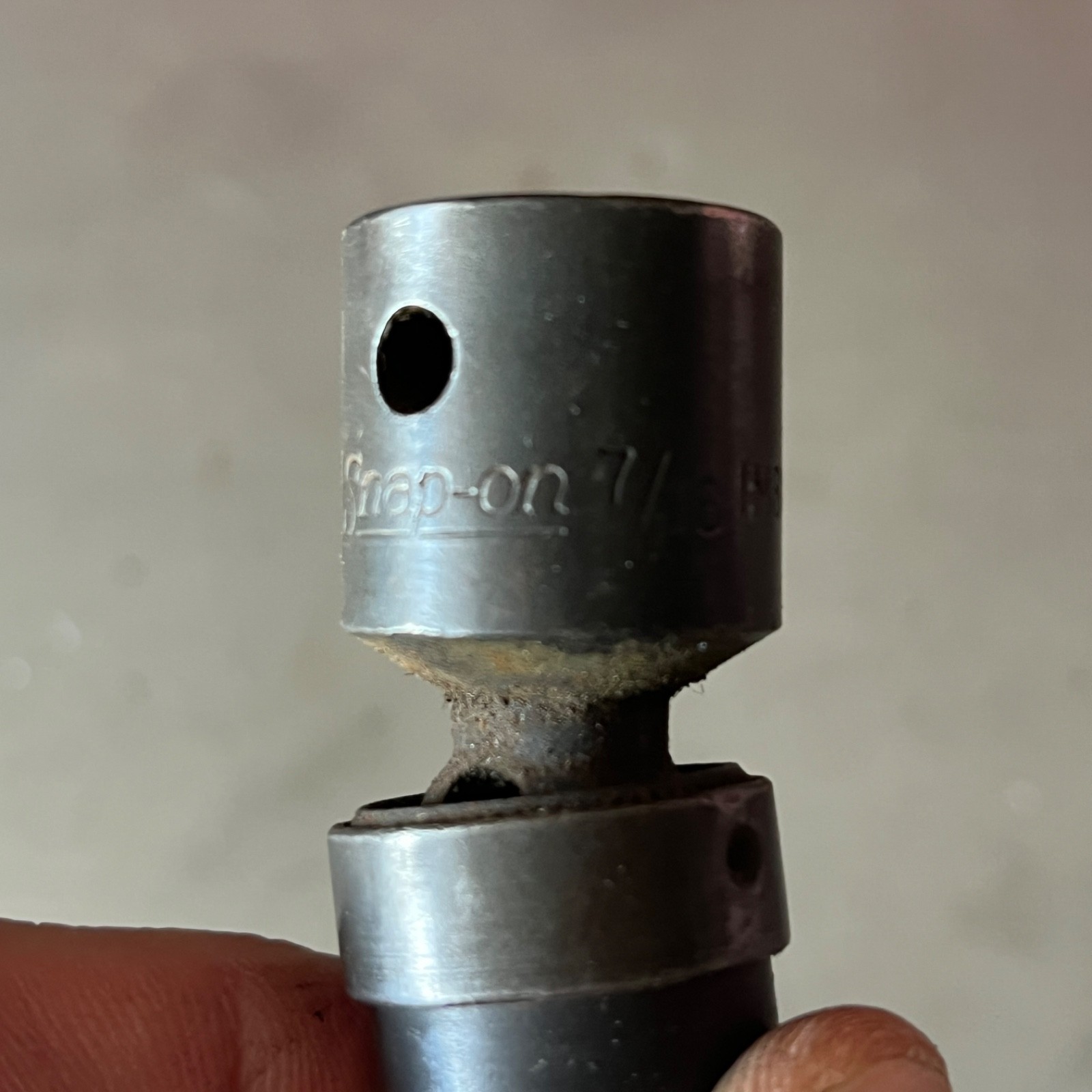SNAP-ON IMBL 140D 7/16” IMPACT SWIVEL SOCKET 1/2” DRIVE 6 PT