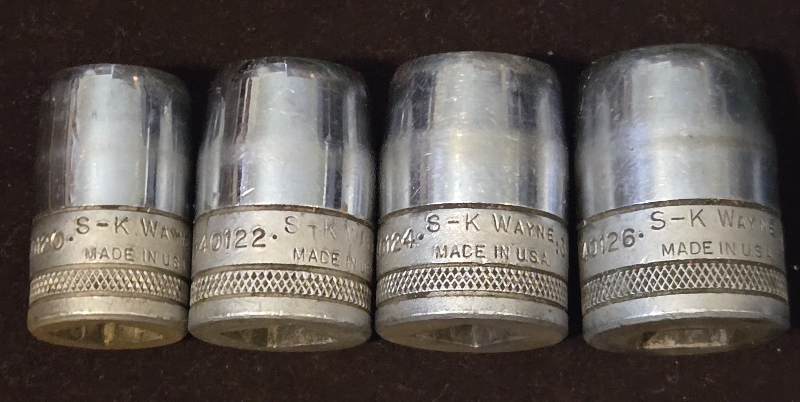 2 Mixed Sets Mid 1940s SK 409, 451 & Etc. & 1964-69 SK Wayne 401XX 17pc & Etc.
