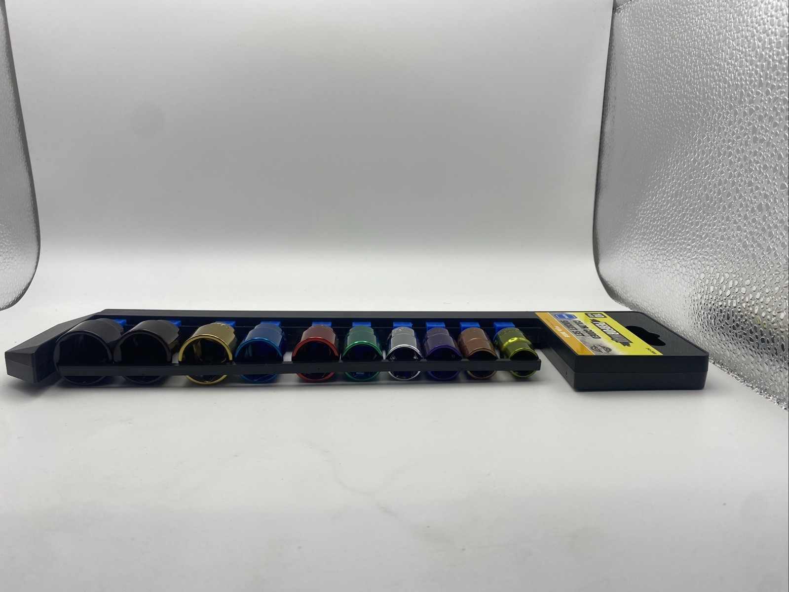 PERFORMAX Color Coded Socket Set Metric 10 Pc 10mm-19mm