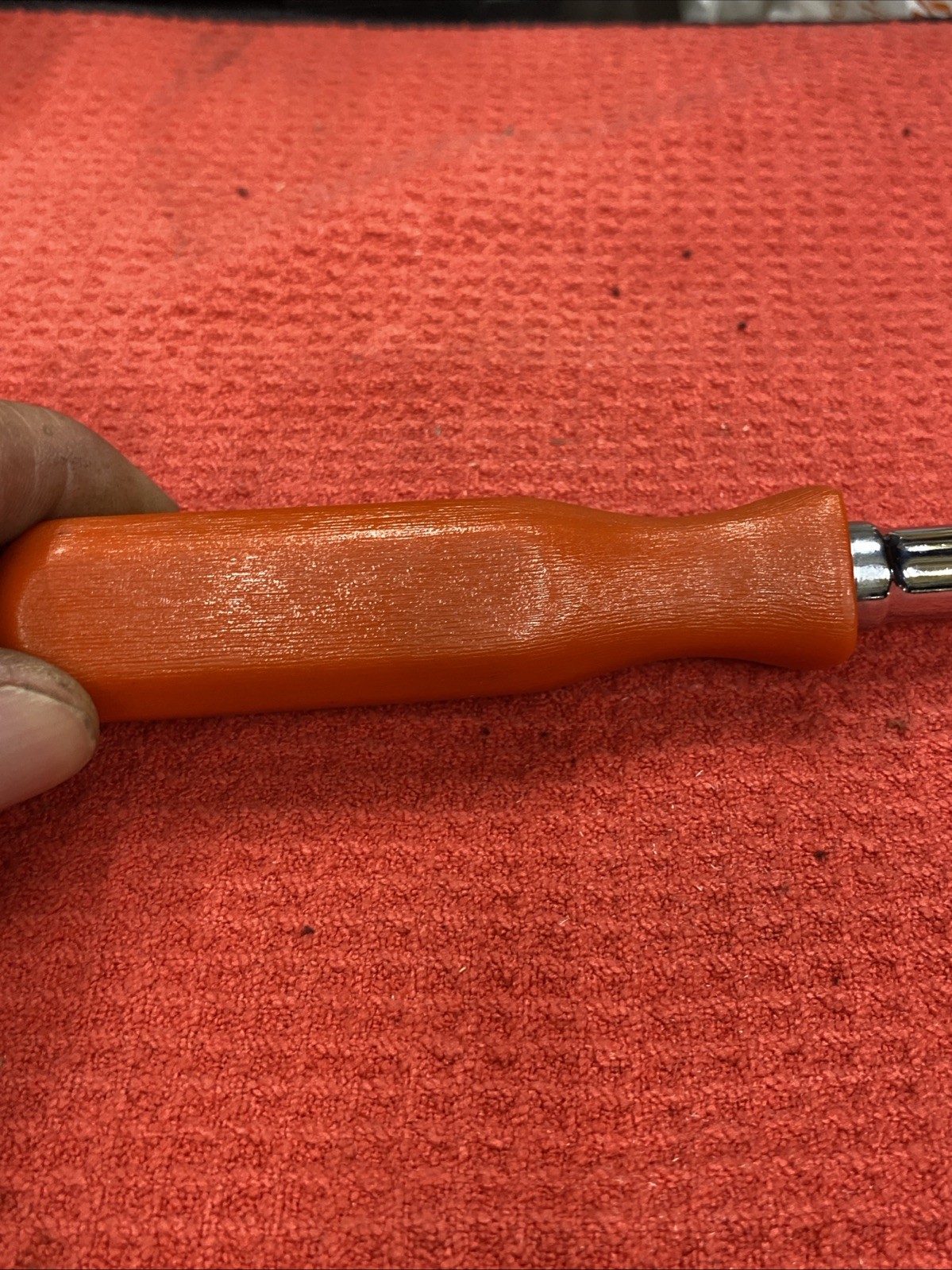 PROTO Tools USA 5267FL (Rare) Indexing Locking Flex Head Red Ratchet, 3/8” Drive