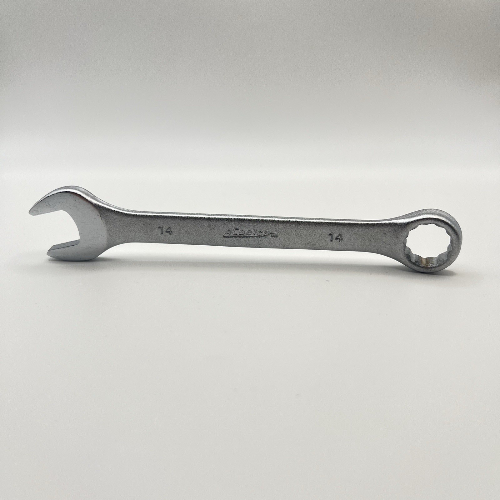 ACDelco 14mm Combination Wrench 12 Point Metric Short Length 6” Satin 11359