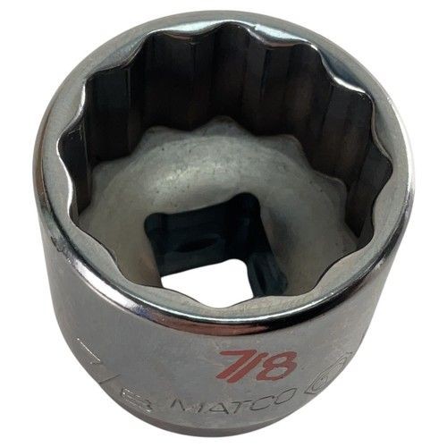 Matco Tools B282A 3/8″ Drive 7/8″ SAE 12-Point Shallow Socket