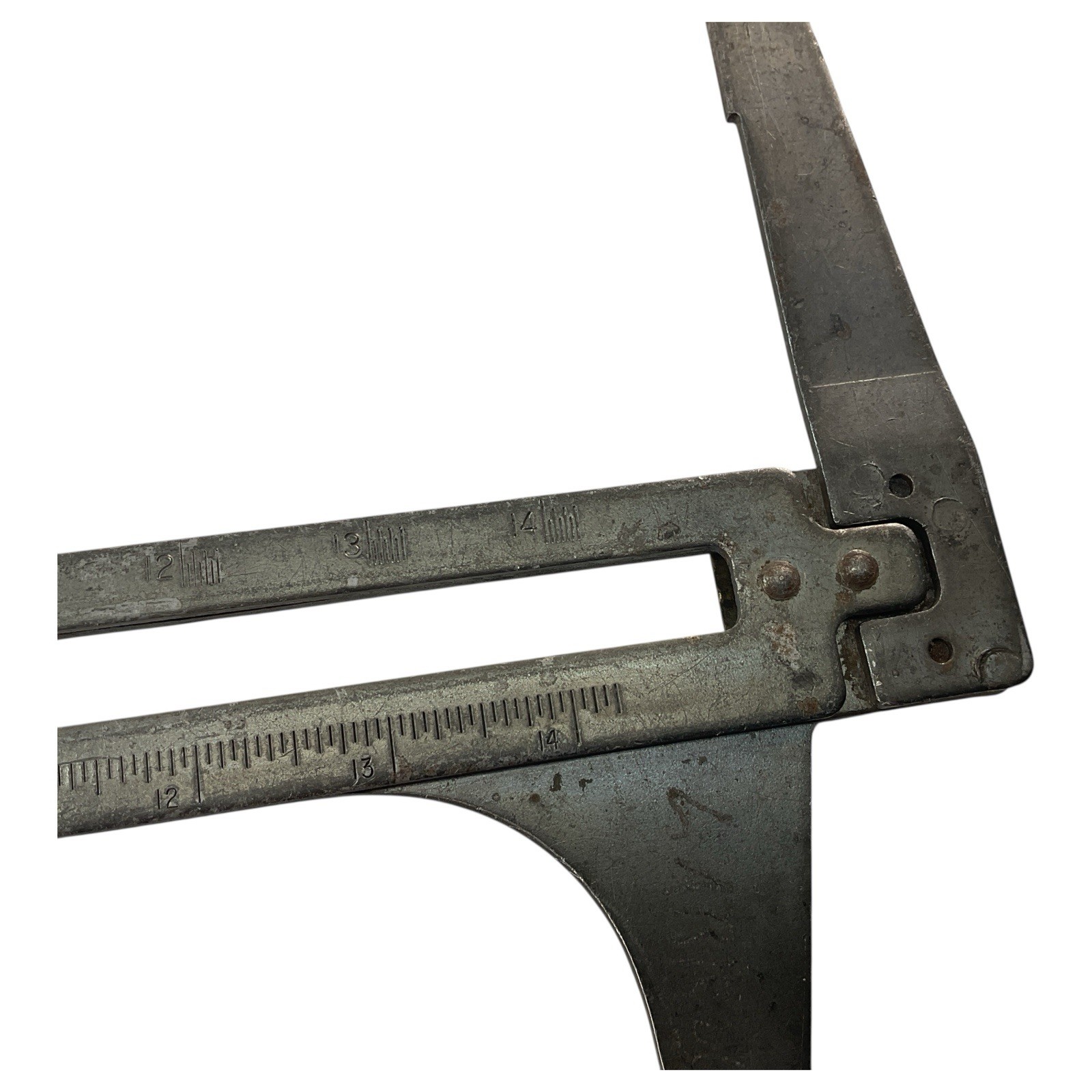 K-D Tools Brake Drum Gauge 278 Adjustable ID OD Caliper Locking Ruler USA Tool