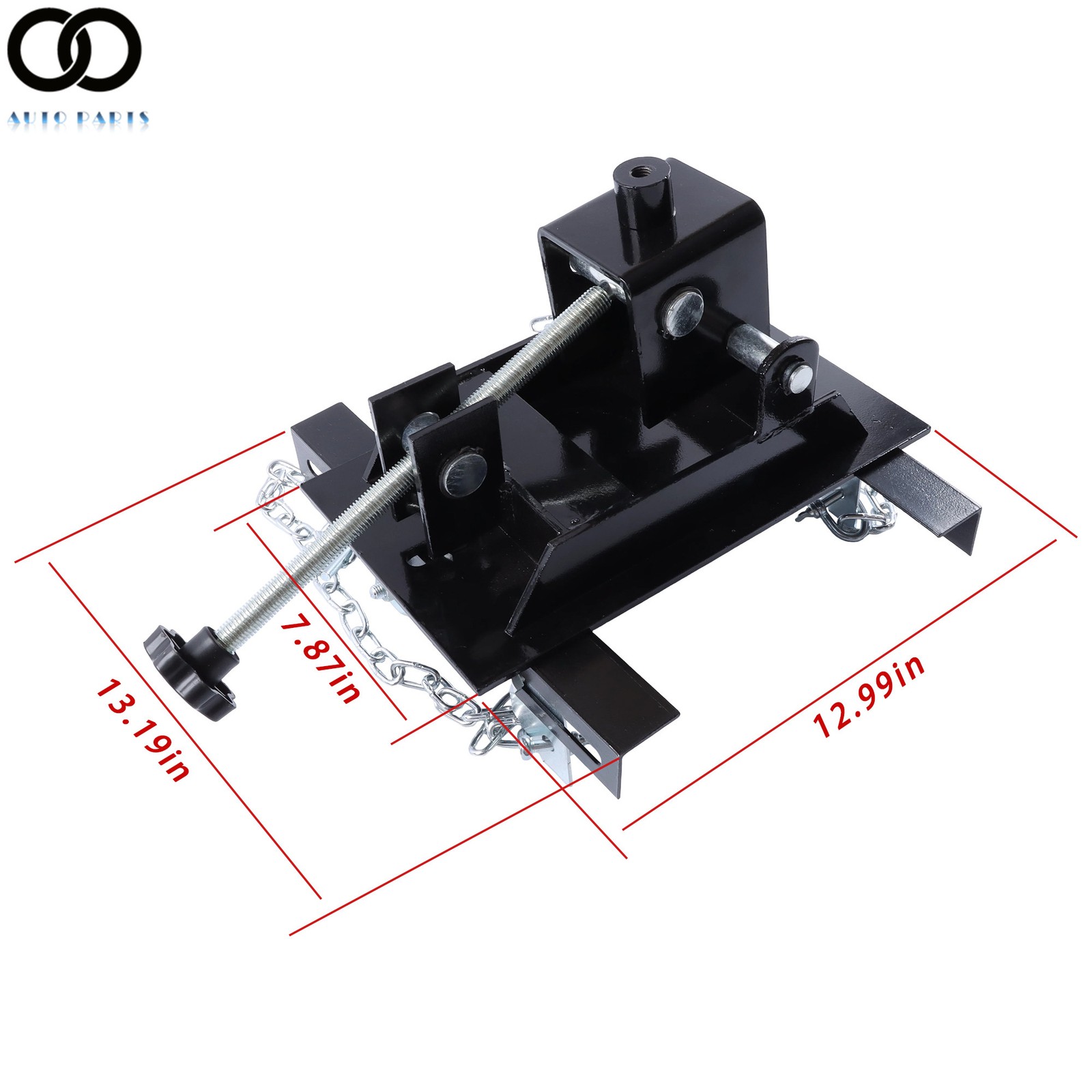 New Transmission Floor Jack Adapter For Car Truck 1100 lbs 1/2 Ton Double Chain