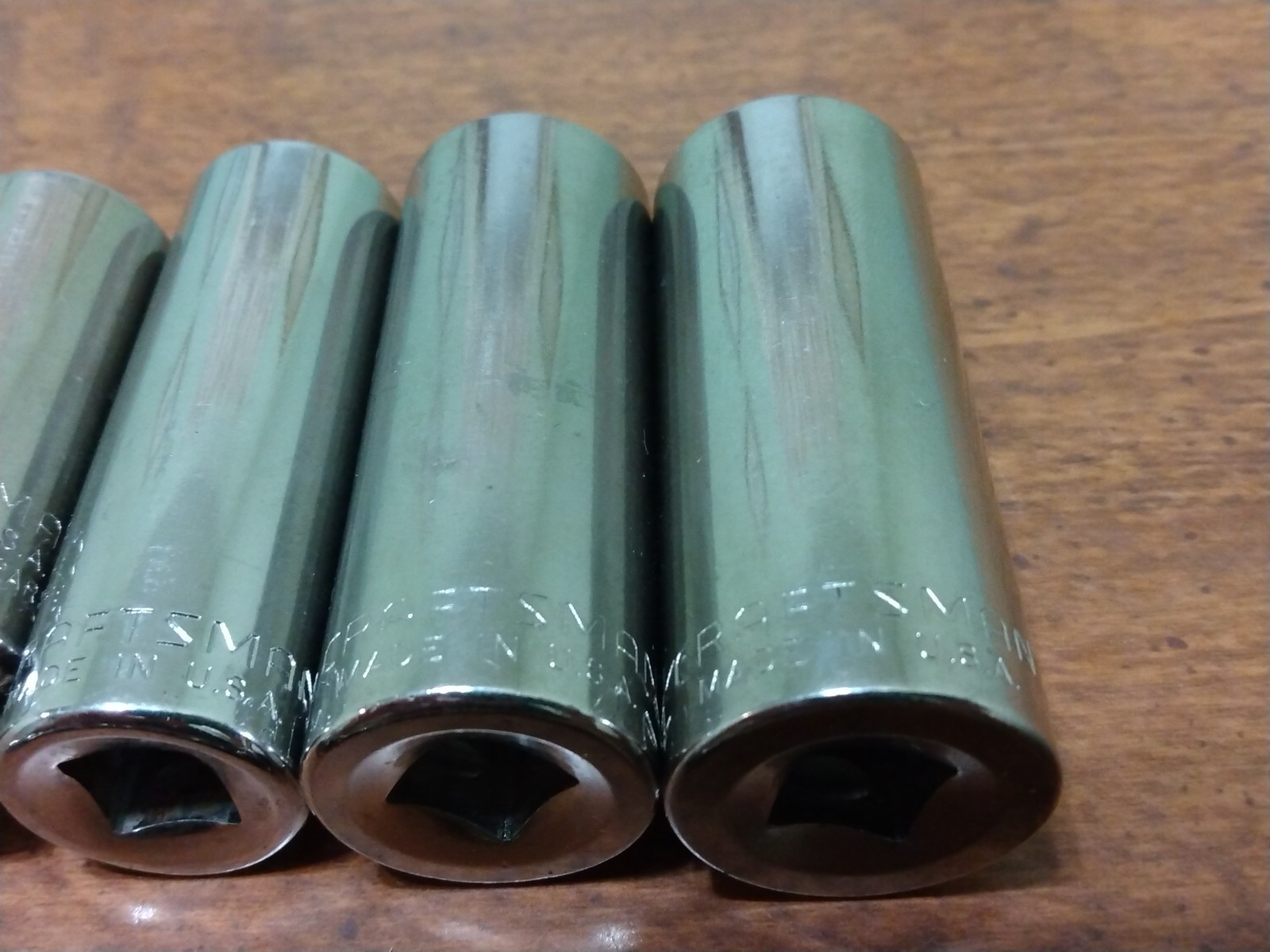 Craftsman Lot of 15 Sockets Marked «G» Various Sizes