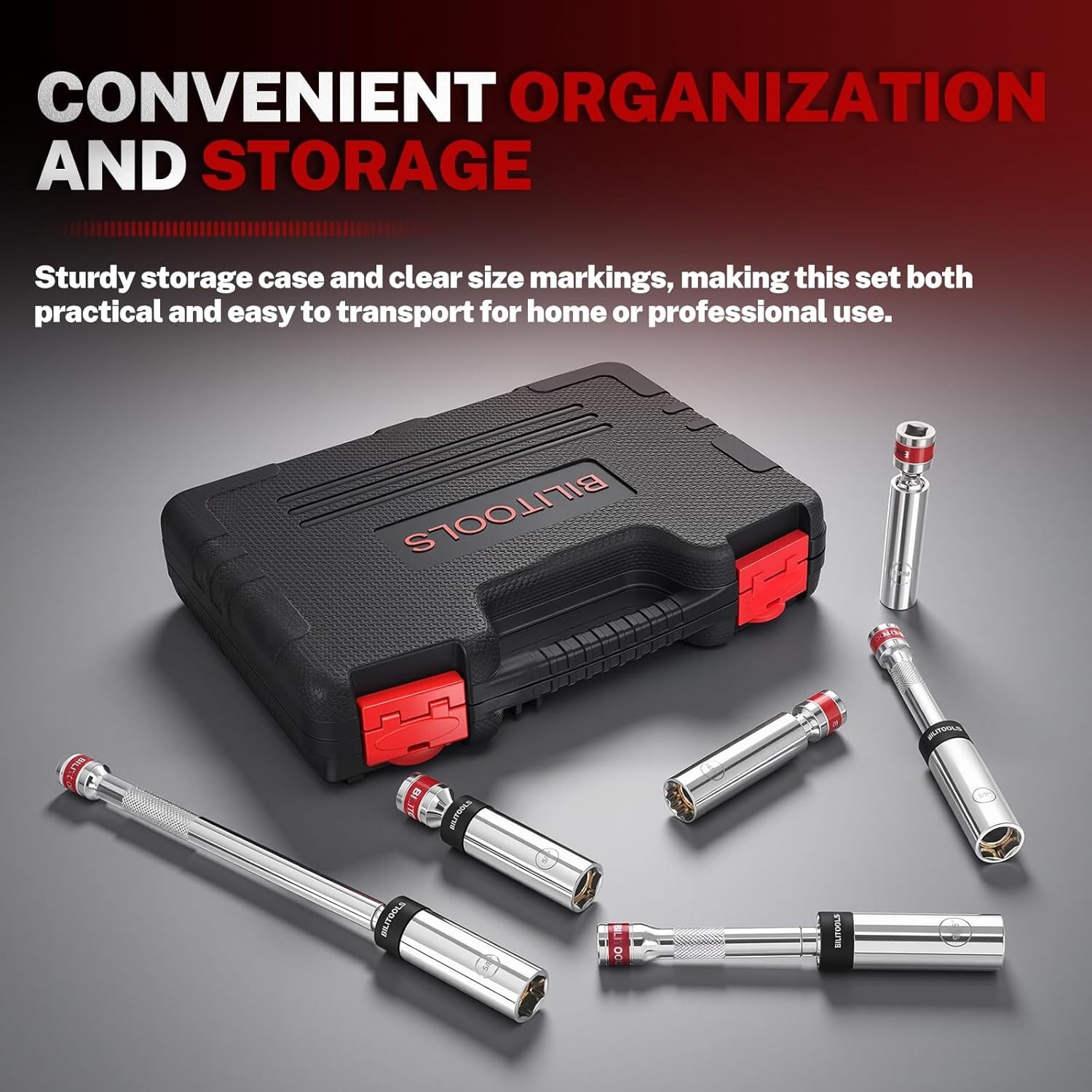 7pcs Magnetic Swivel Spark Plug Socket Set & Gap Tool, 3/8″ Drive | 9/16,5/8,…