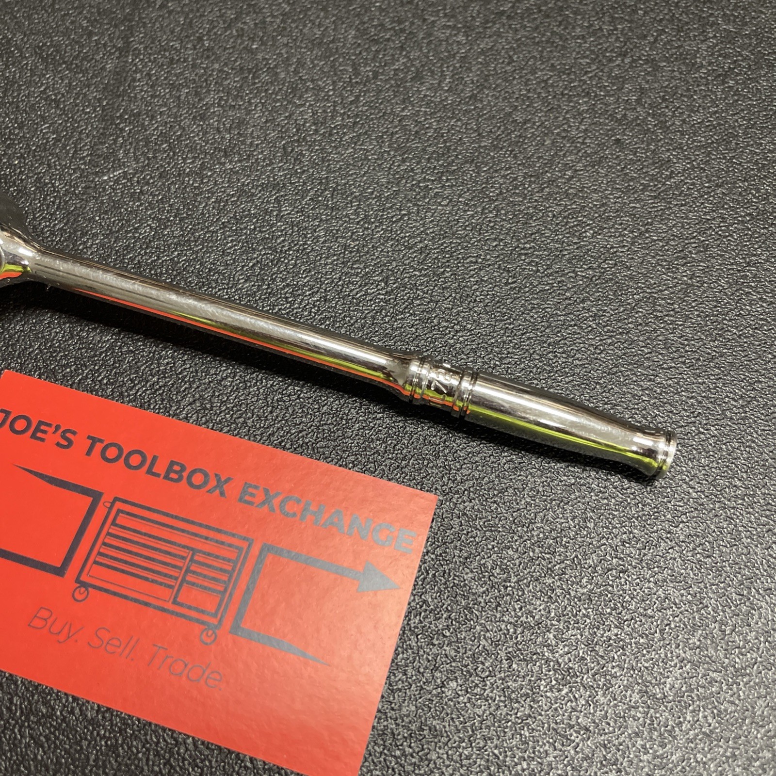 Snap-on Tools USA 1/4″ Drive Chrome Long Handle Fixed Head Ratchet TL72