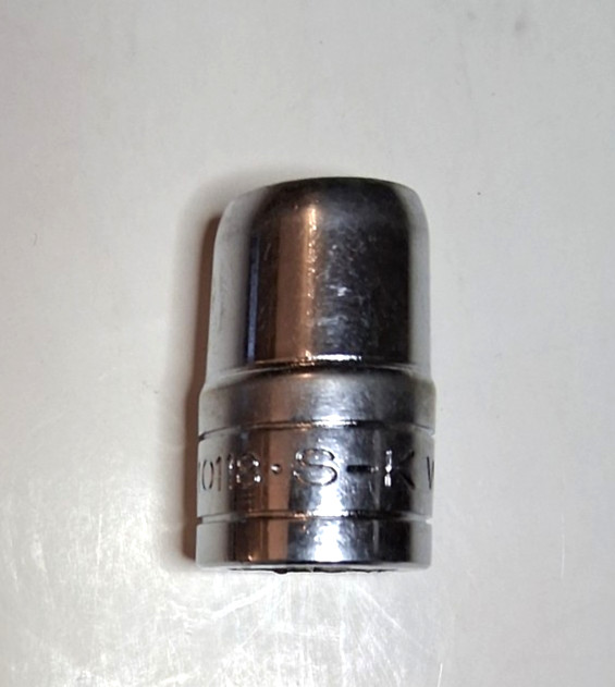 S-K WAYNE SOCKET IMPACT 1/2 DRIVE 9/16 6 PT 40118 USA