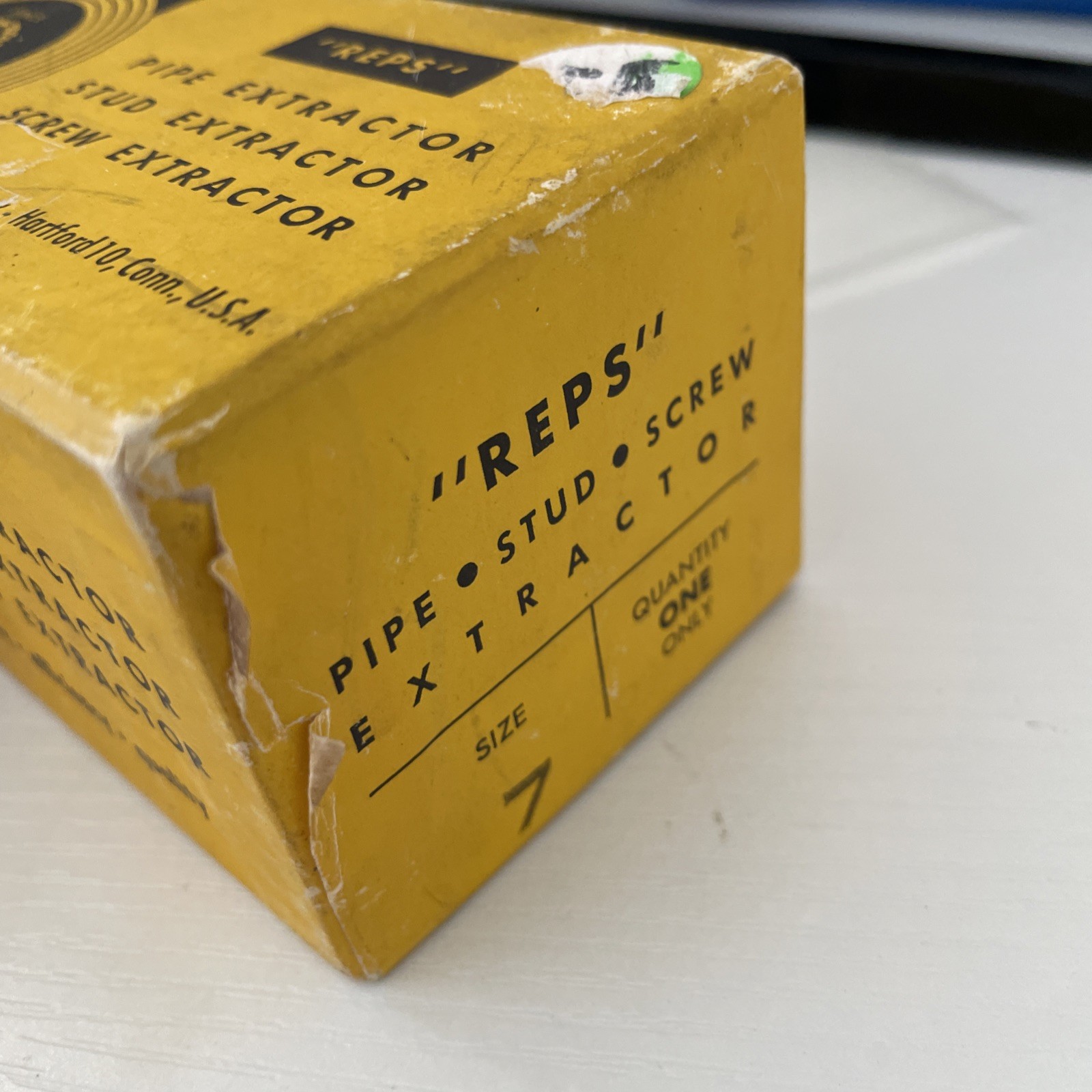 NOS WALTON #7 REPS Pipe Extractor 50007 For Pipe 1-1/4″, 2″ Stud Screw USA