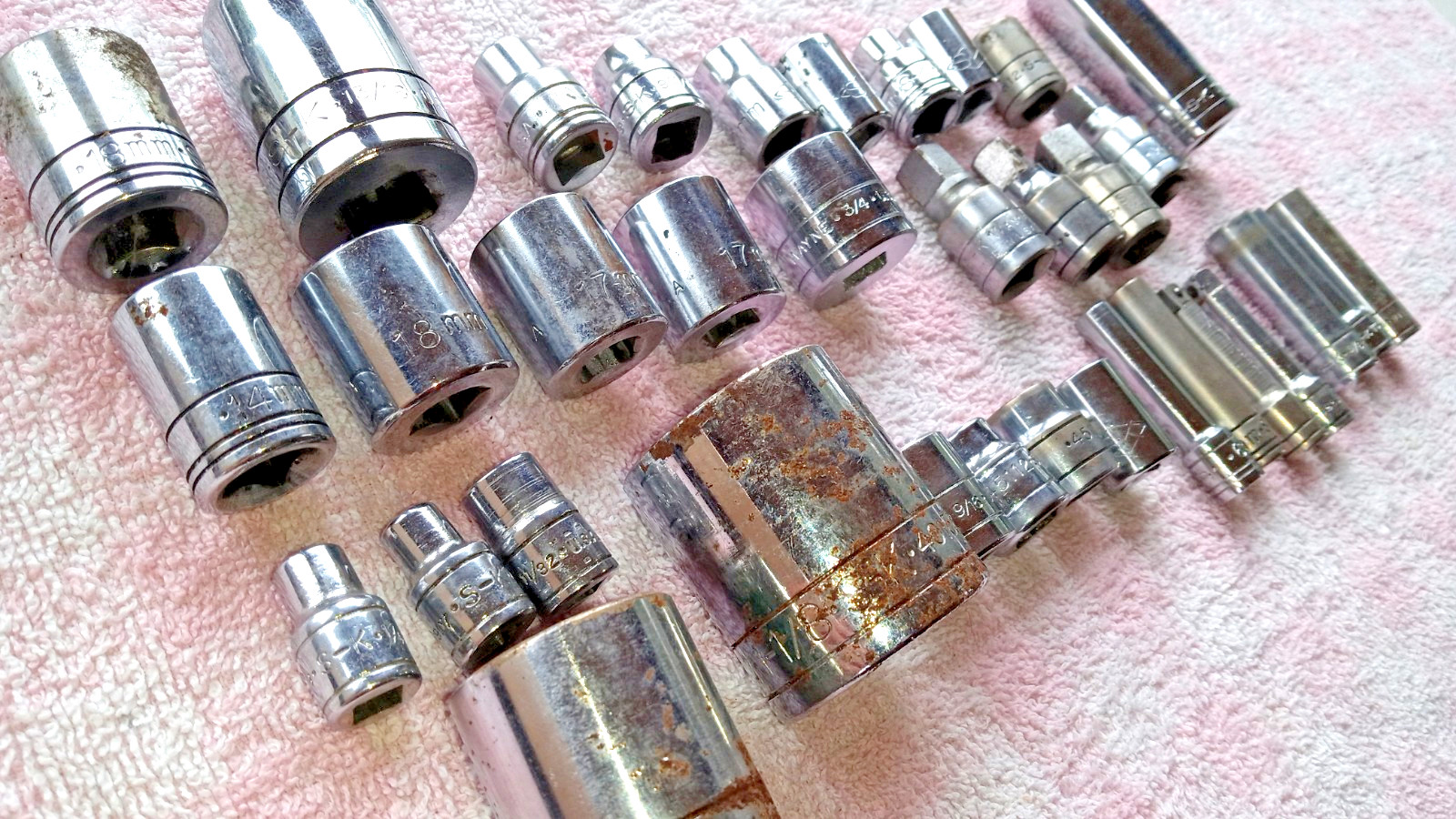 SK SOCKET EXTENSION LOT 35 RANDOM PCS SOME VERY NICE CHEAP! vtg gift tools men