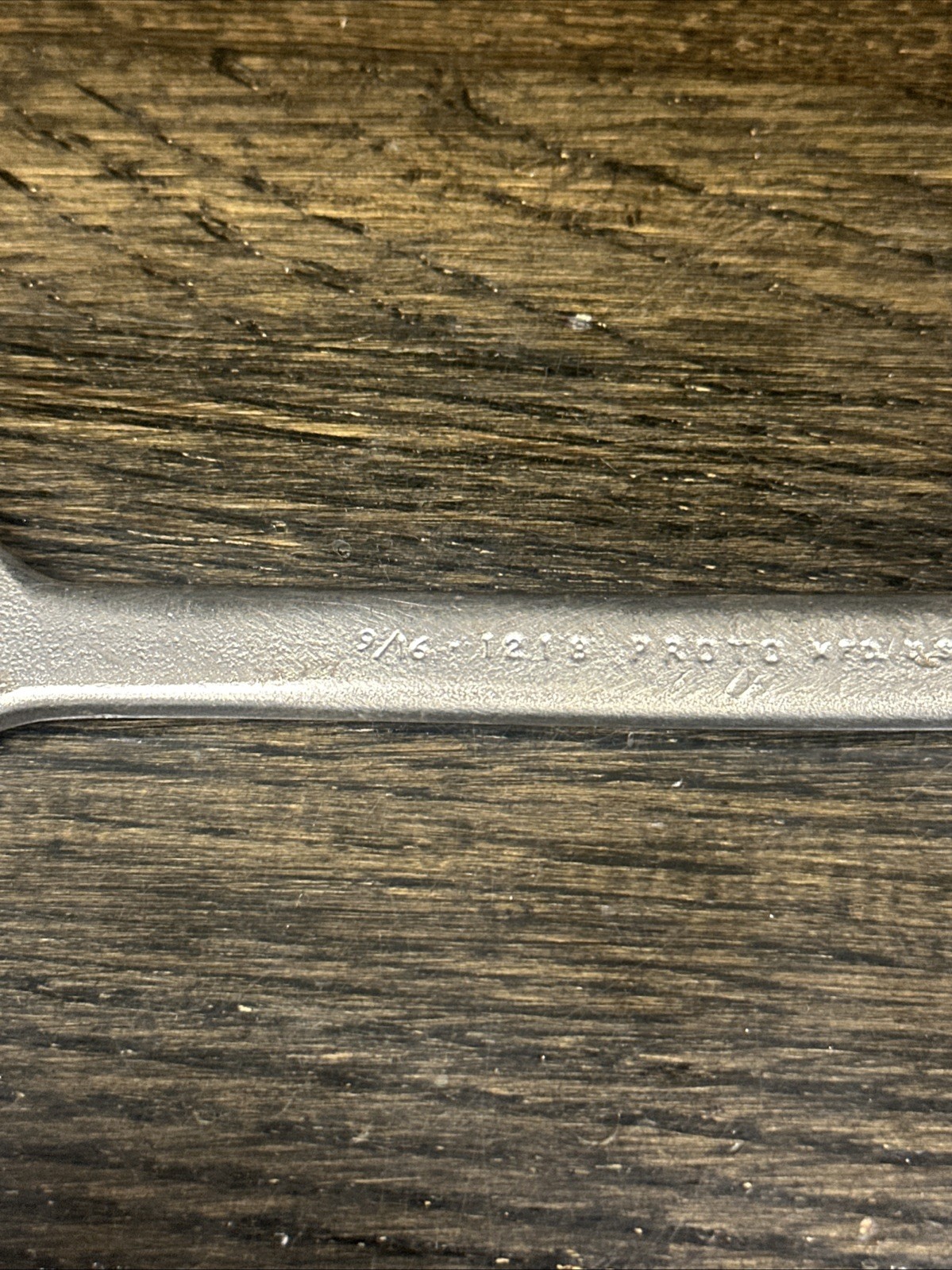Proto 1218 9/16” 12 Point Combination Wrench USA. Modified