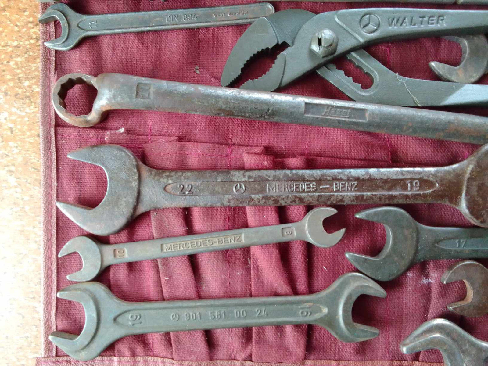 Mercedes Benz tool kit w136 170 v-s w120 ponton 220 190sl