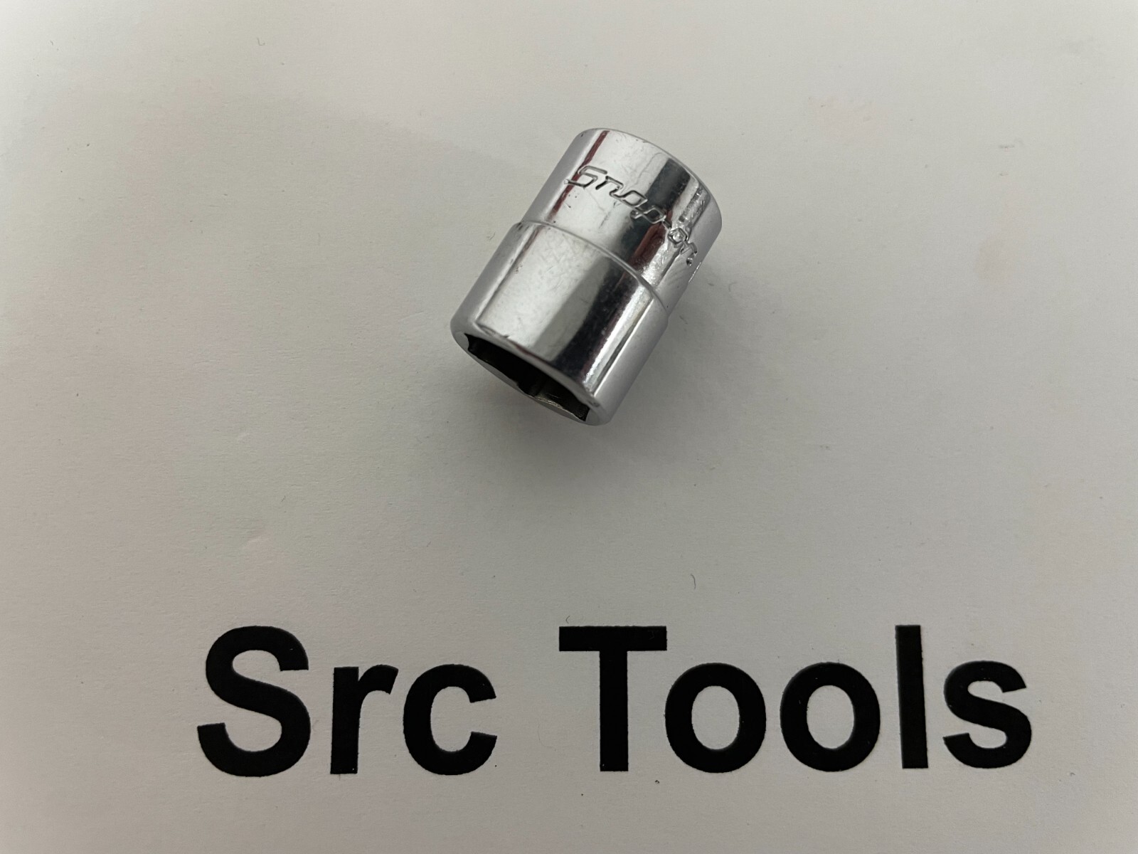Snap-On Tools USA 1/4″ Drive 1/2″ SAE 6pt Midget Chrome Socket TM16