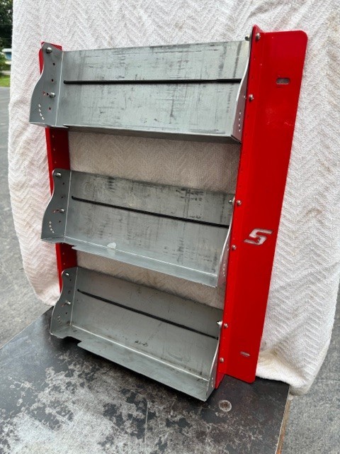 Snap On Tool Truck 3 Shelf Wall Mount Parts Cabinet Dealer Display