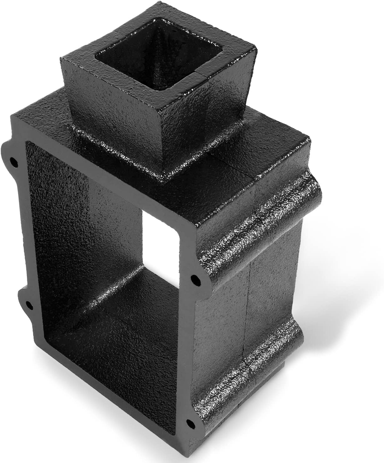 Black Cast Iron Flask Mold Holder 2 Pieces, Suitable for Sand Casting Metal,
