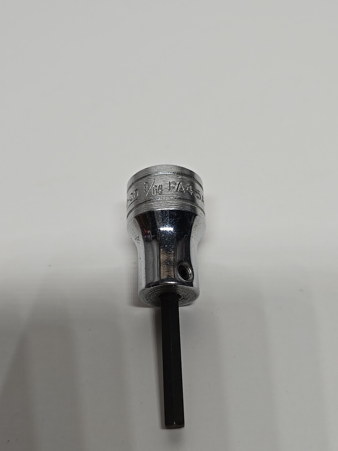 Snap On FA4.5A 3/8″ Drive 9/64″ Chrome Allen/ Hex Bit Socket Driver