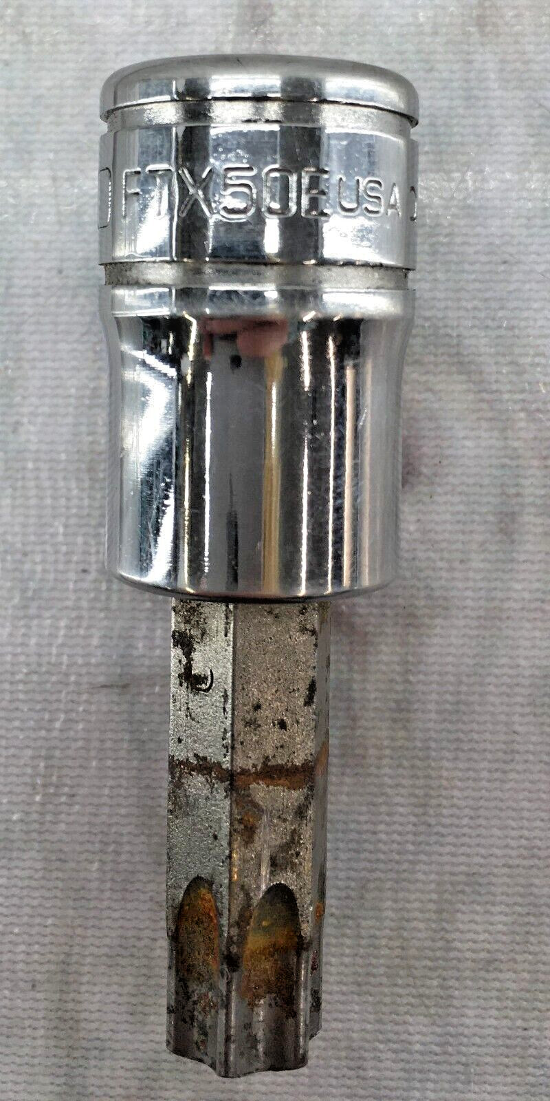 Snap On 3/8″ Drive T50 Torx Bit Driver Socket FTX50E