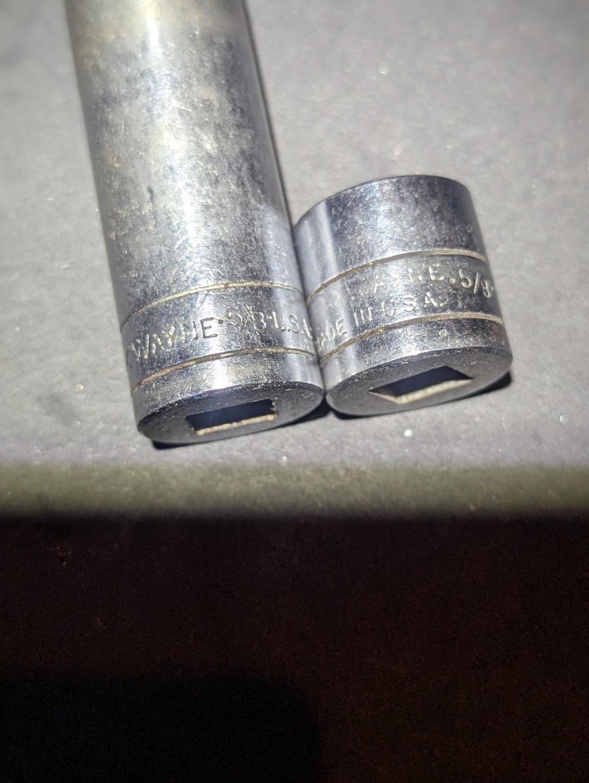lot of 5 s-k wayne Sockets 1/2dr 16pt 7/16 11/16 3/4 And 3/8dr 5/8 6 And 16 Pt