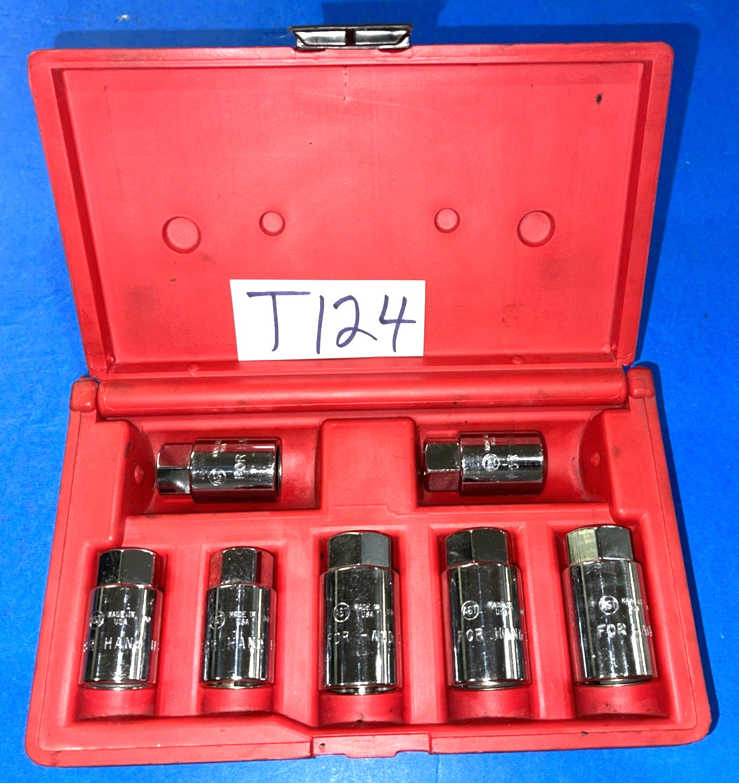 AST TOOLS 7 PIECE MULTI DRIVE STUD EXTRACTOR/ INSTALLER SAE/METRIC SET