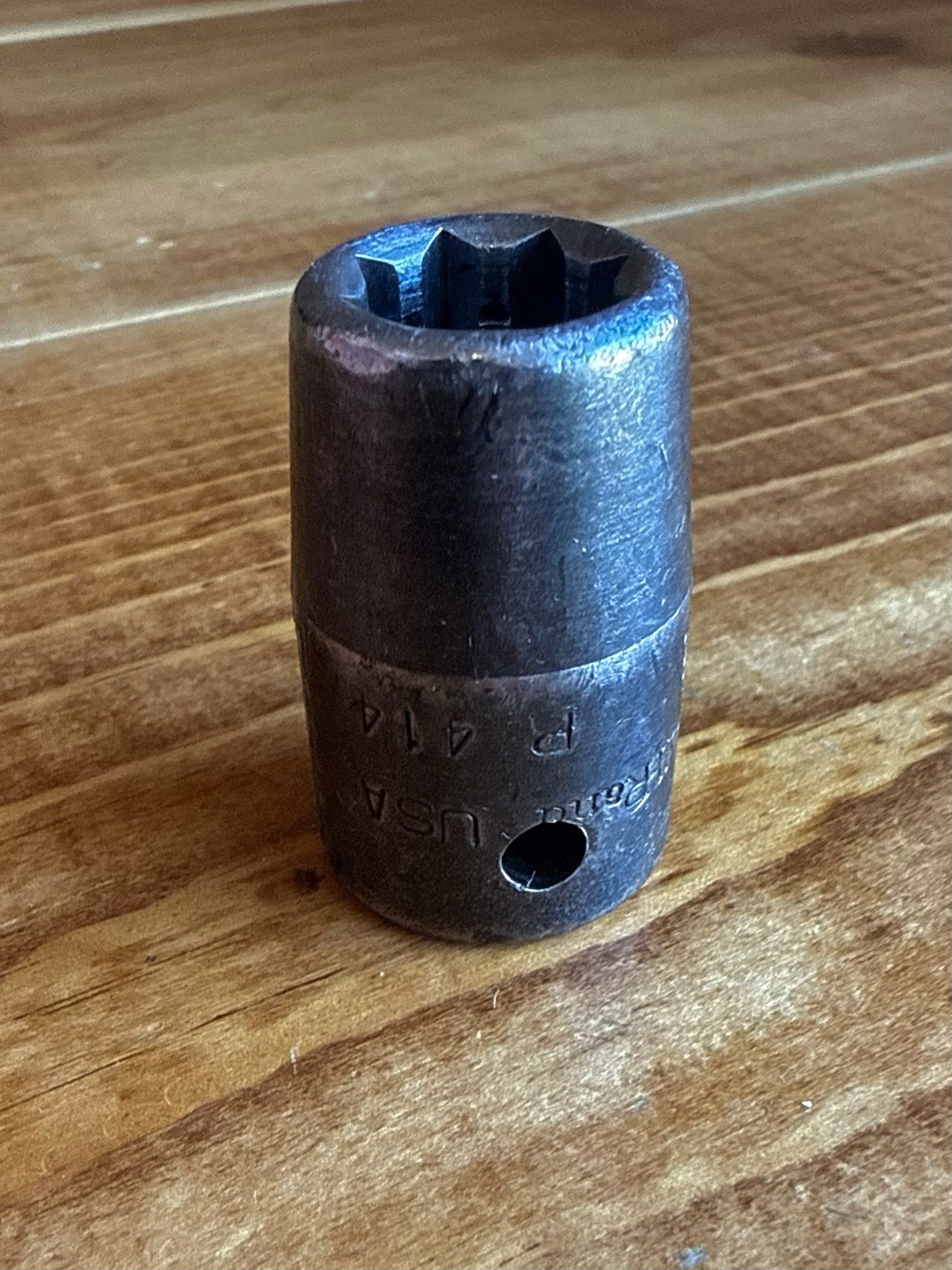 Vintage Ingersoll Rand 1/2” Drive 7/16” 8 Point Impact Socket R414