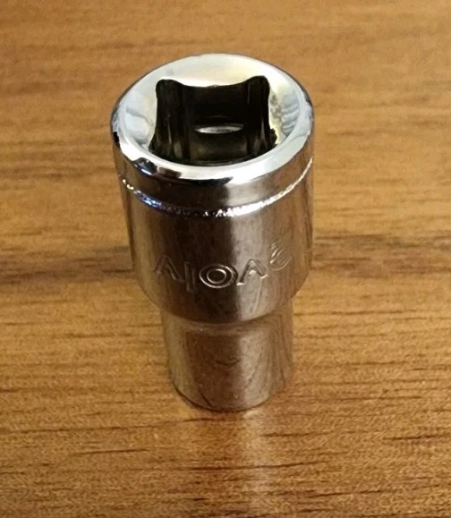 Evolv 6mm Socket 6 Point 1/4″ Drive