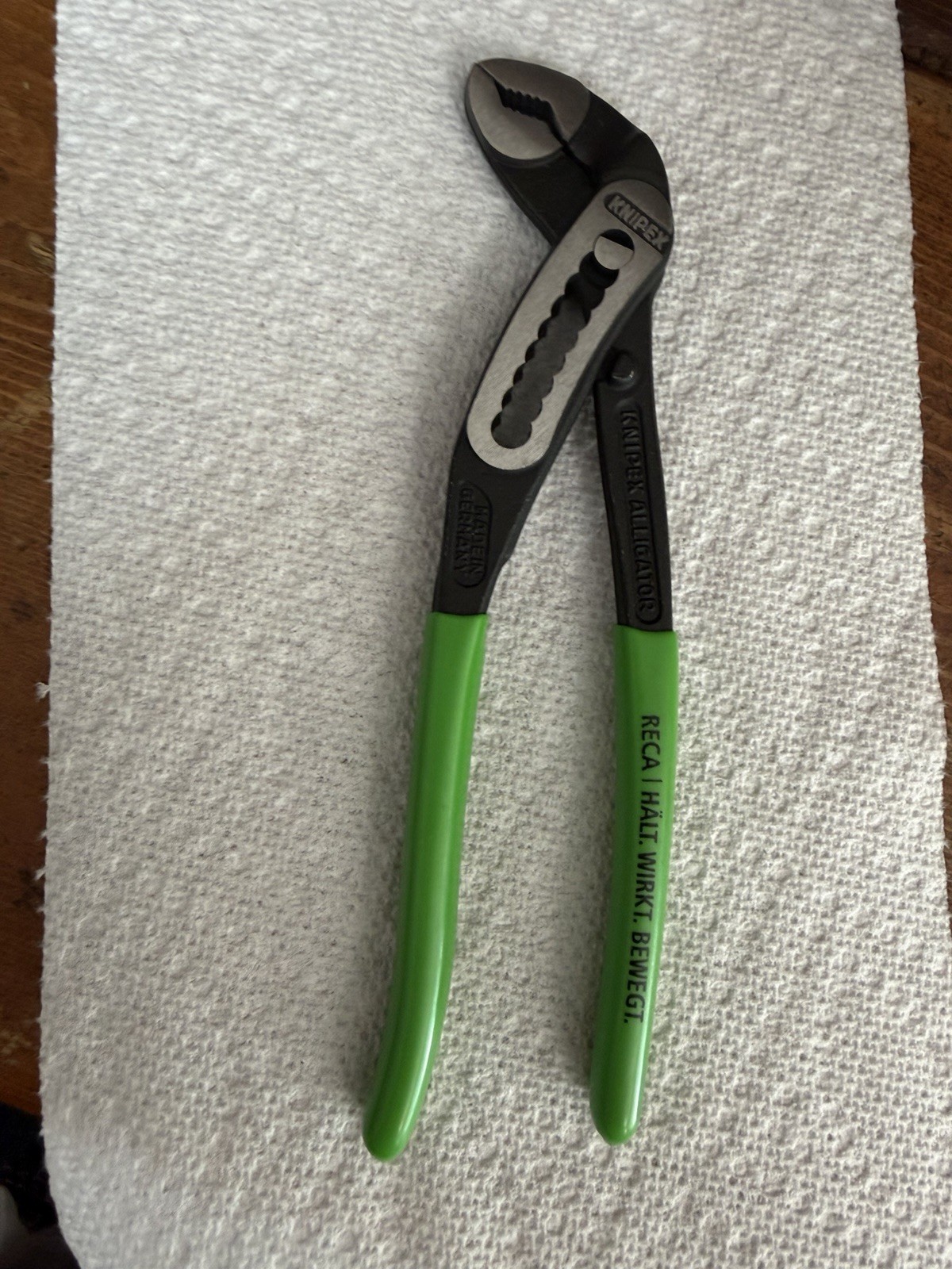 Knipex Cobra Alligator Green 250MM Pliers
