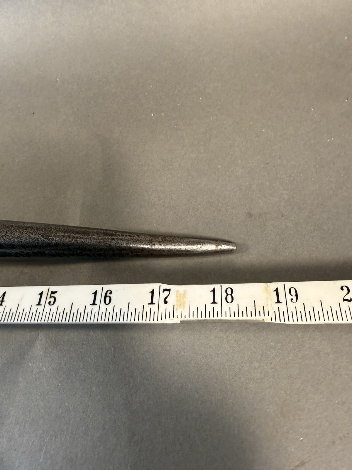 Vintage Offset Box End Spud Wrench 1-5/8″, 18-1/2″ Iron Workers Tool