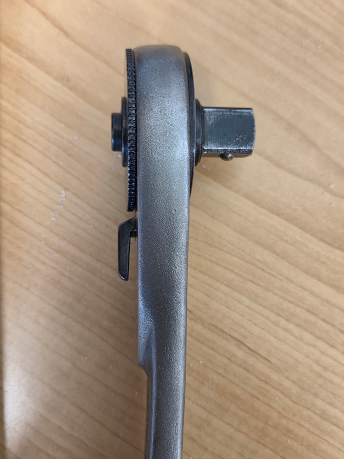Vintage Craftsman 1/2″ Drive Stainless Steel USA 43763 Ratchet. Excellent Cond.