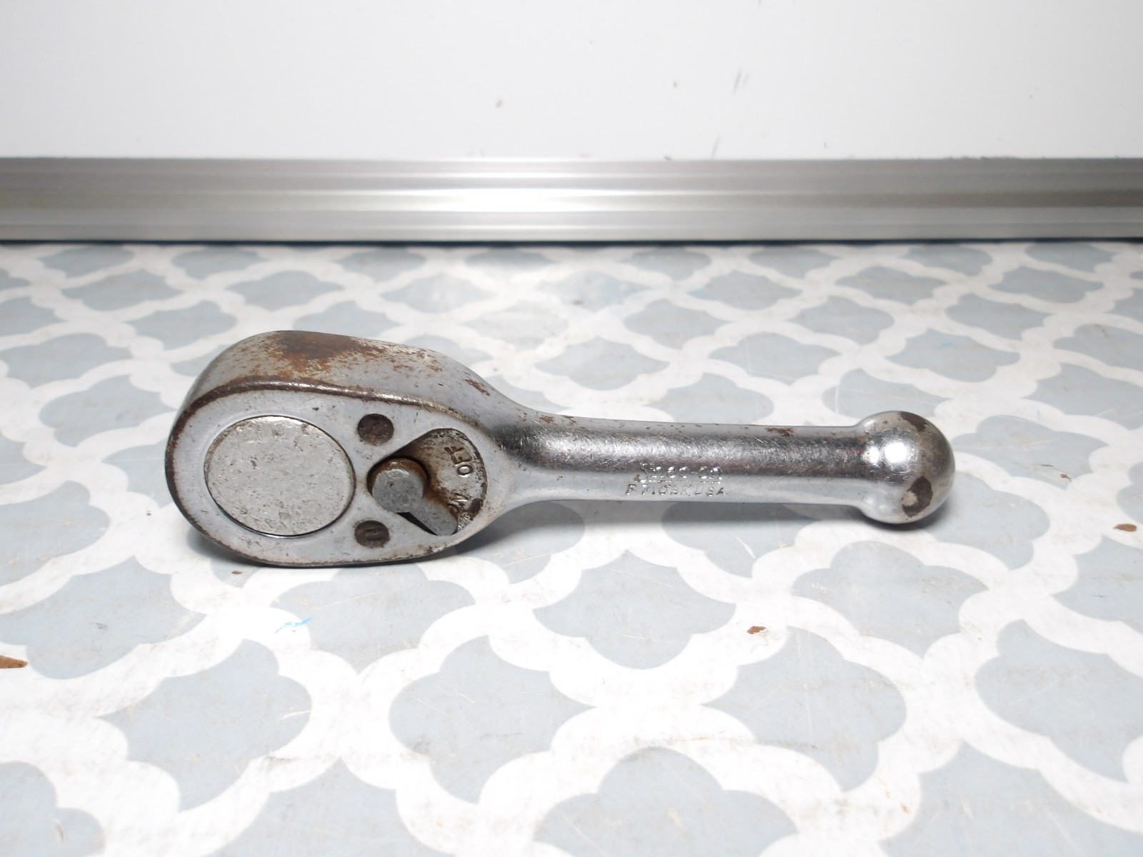 Snap-On 3/8″ Stubby Mini Ratchet 4″ F710BK