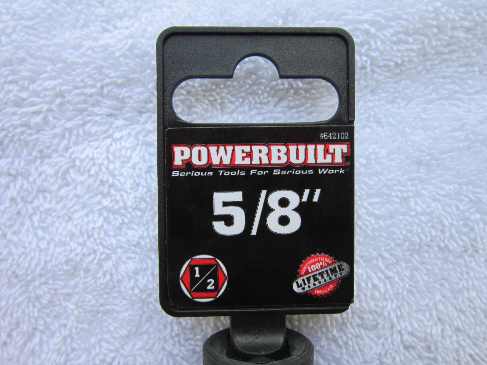 PowerBuilt – (Size: 5/8″) 6-Point Impact Socket [1/2 Inch Drive] **NEW**