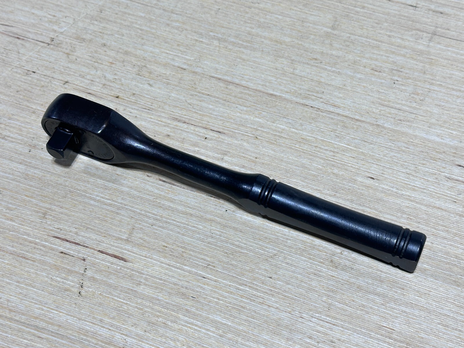 NOS Armstrong Tools USA 19-972 RARE Black Industrial Finish 3/8″ Drive Ratchet