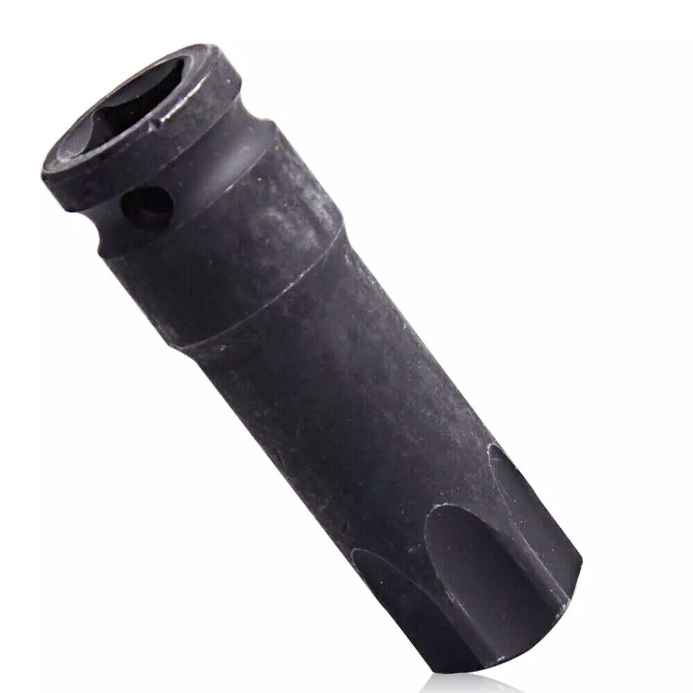 T100 Torx 6 Point Impact Bit Socket, 1/2-Inch Square Drive Screwdriver Adapter