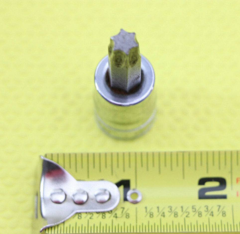 Snap-On 3/8″ Drive TORX® T45 Standard Bit Socket Driver FTX45E USA