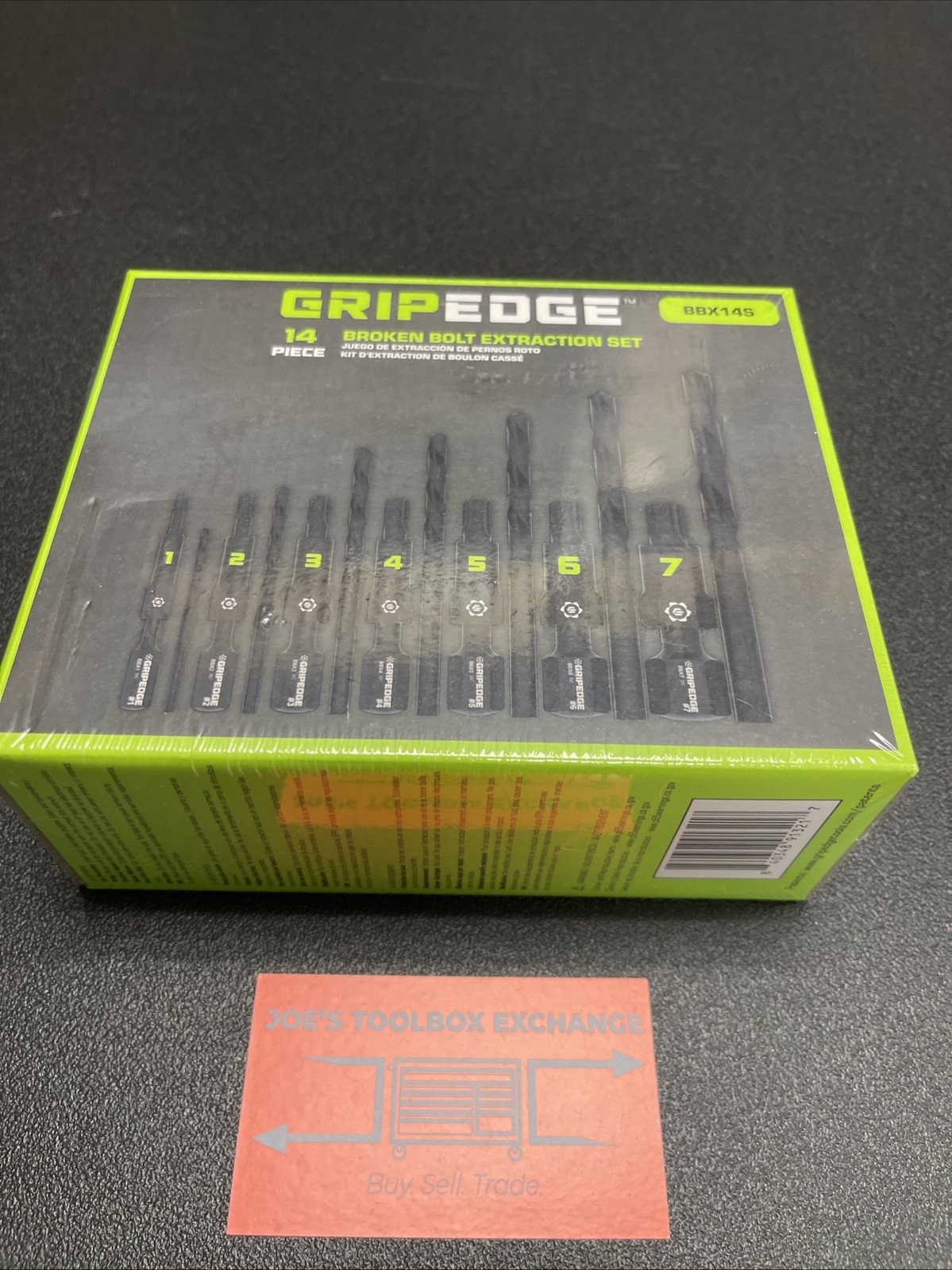 GRIPEDGE BBX14S tools G-FORS Extractor Set – 14-PC