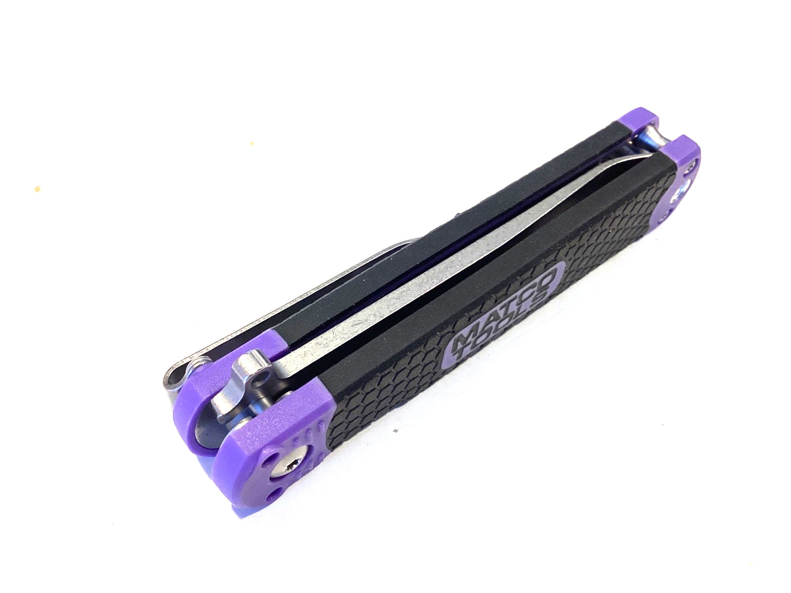 Matco Tools NEW PURPLE Compact Folding Pocket Snap Locking Clip Lifter MTCEDCCLP