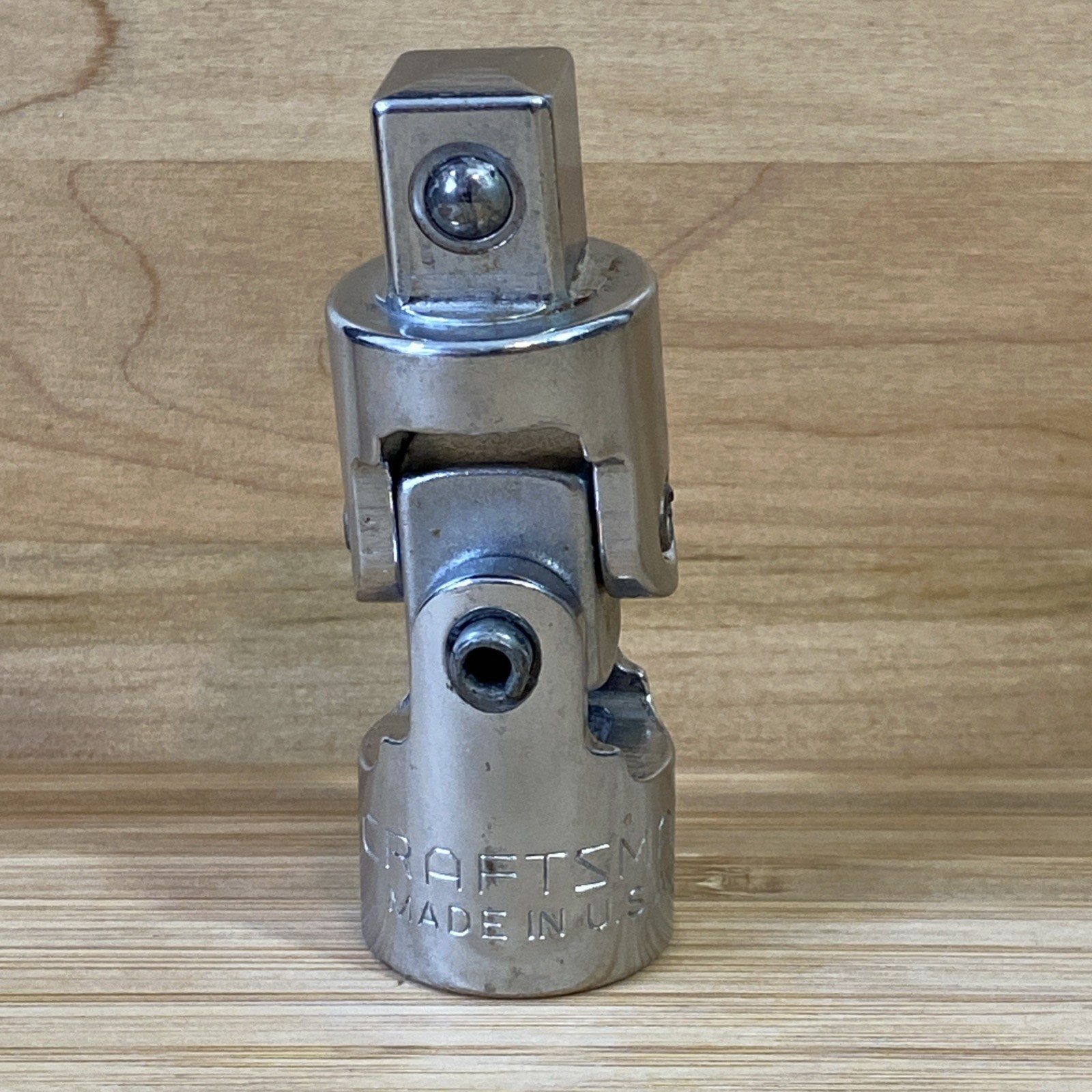 Craftsman USA 1/2″ Drive -V- 4425 Swivel Universal Joint Socket Adapter MINT