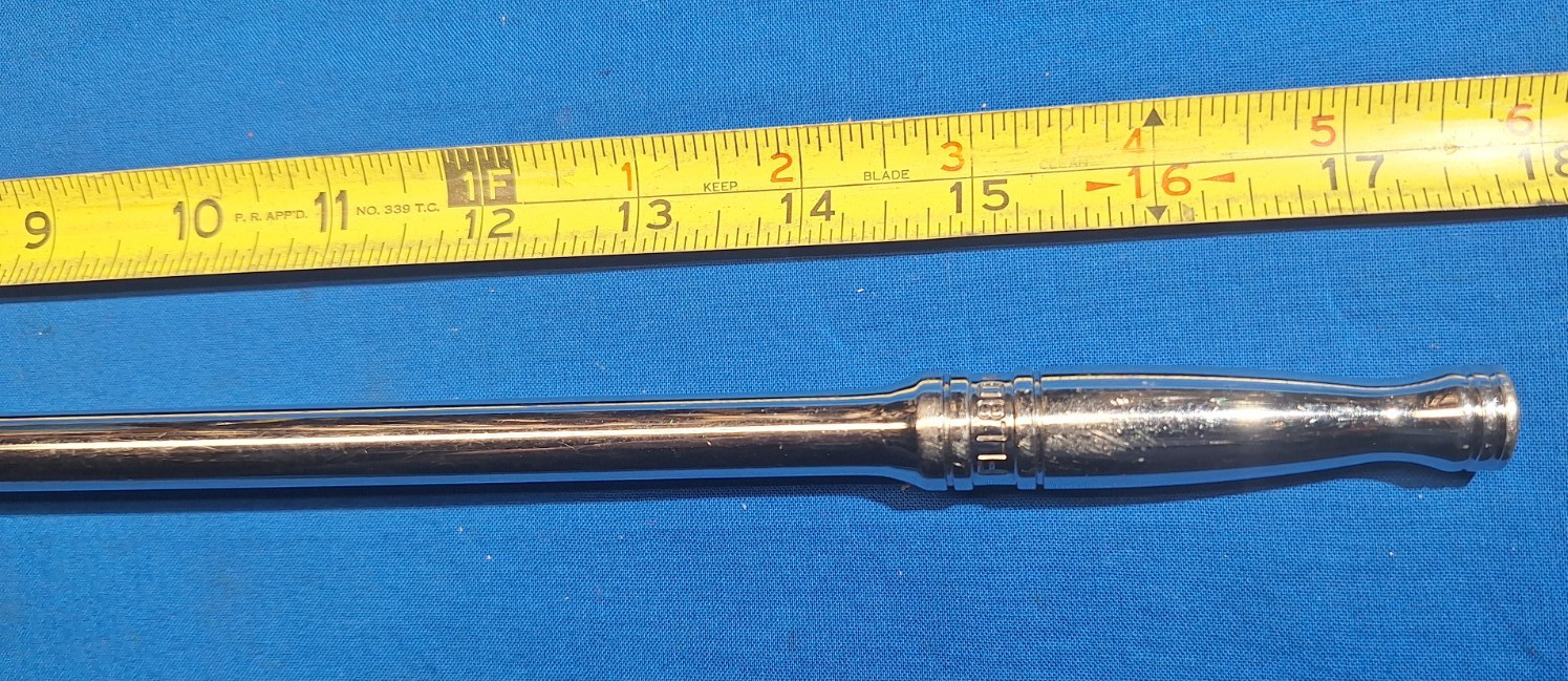 Snap-On FLL80 3/8″ drive extra long handle 18″ ratchet