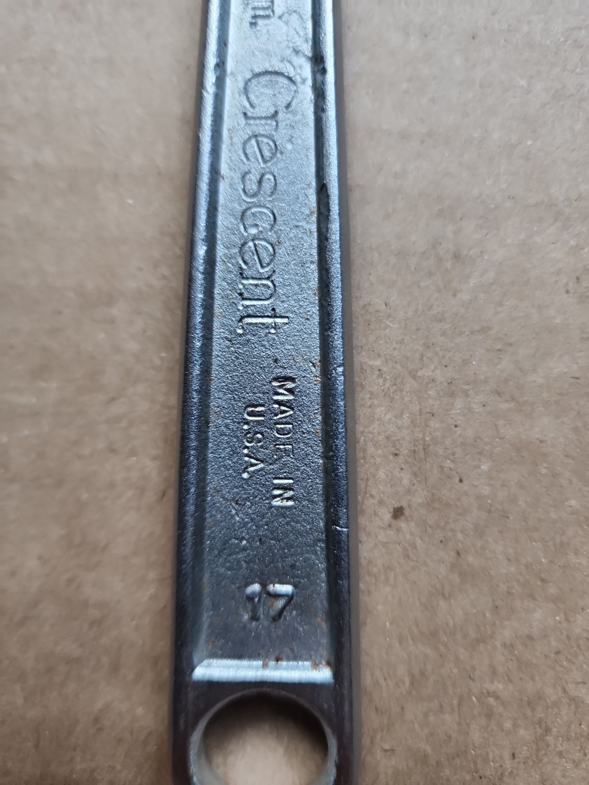 8in.- 200mm. Cresent Adjustable Wrench Made In U.S.A