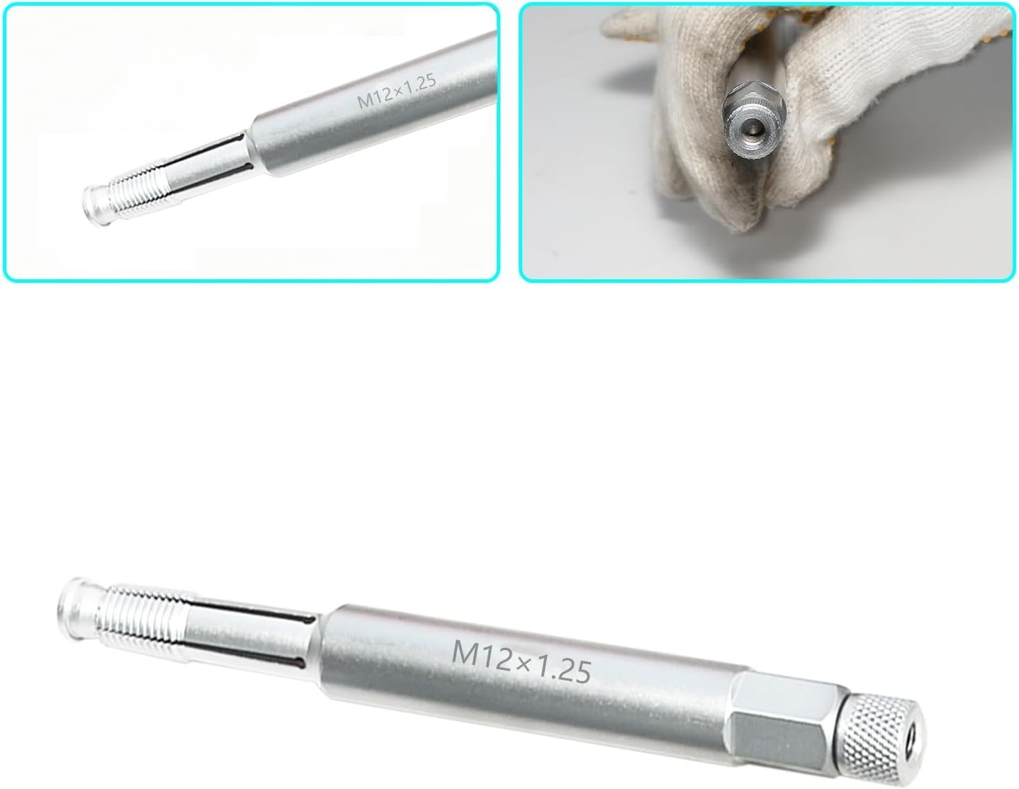 12mm Back Tap Spark Plug Thread Repair Tool M12x1.25 Chase