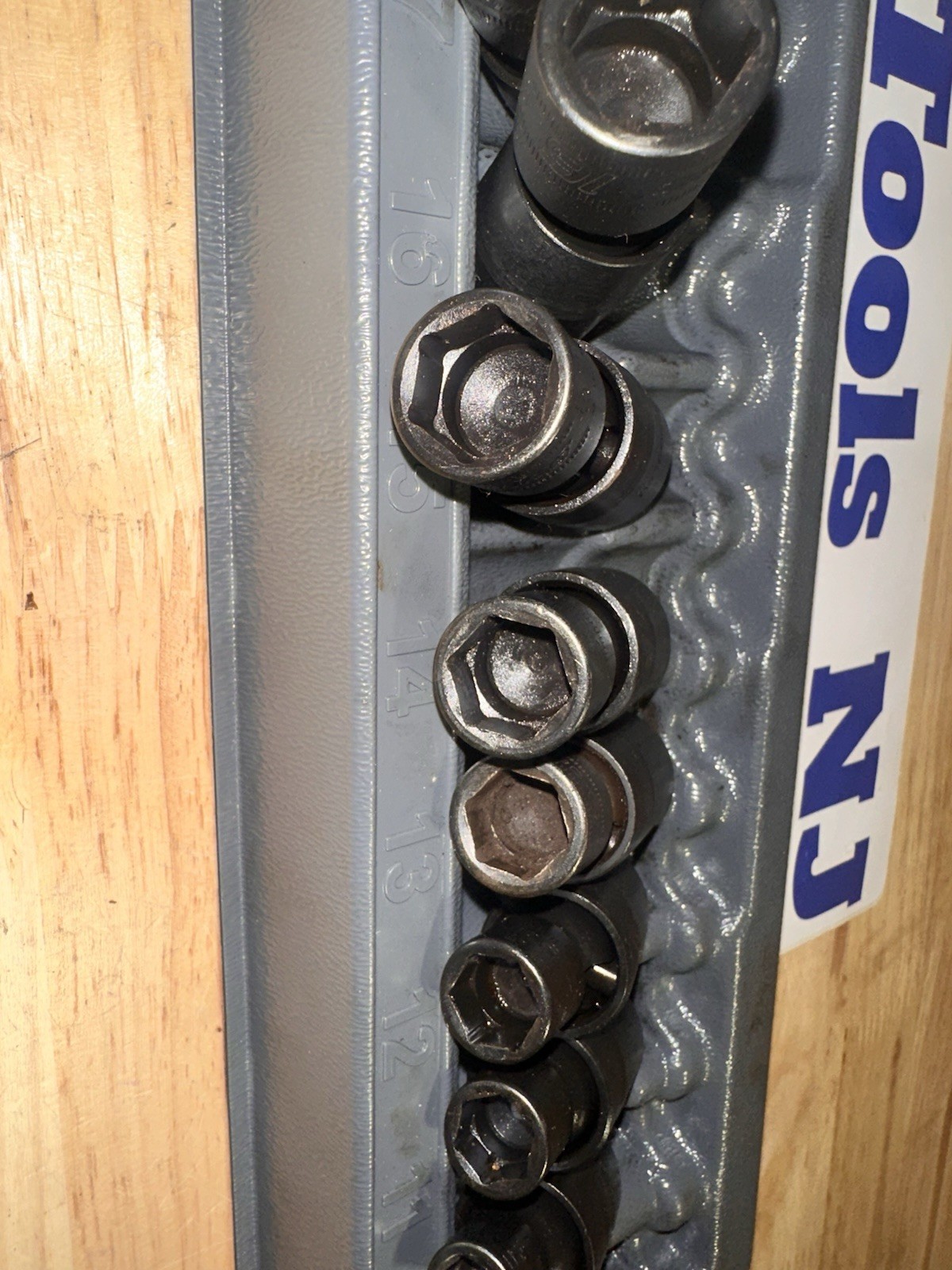 Snap-on™ 212IPFM 3/8″ Drive 8 to 21 mm 6-point Impact Swivel Socket Set