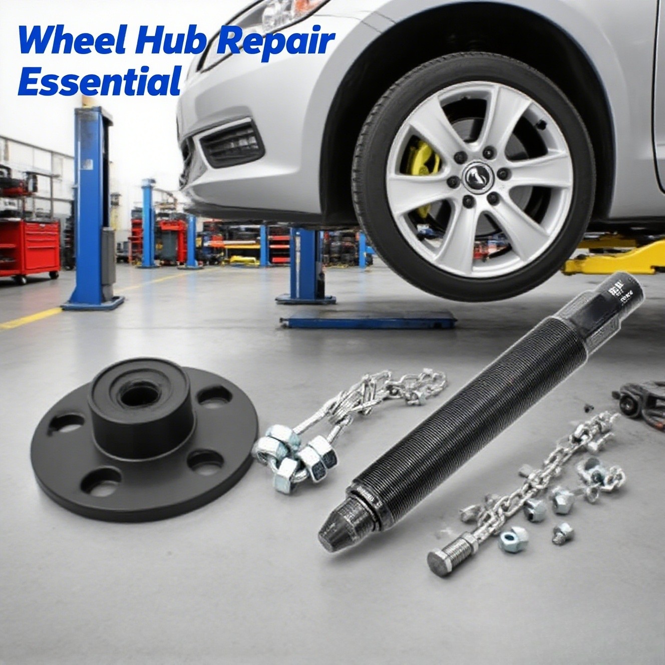 10 Ton Hydraulic Wheel Hub Puller Tool – Fits VW Audi Peugeot Citroen