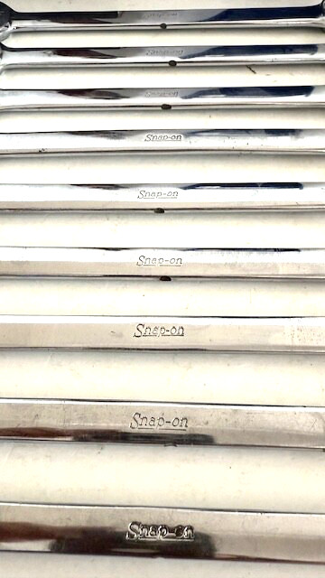 Snap On Tools OEXM710 Combination Metric Wrench Set ……..FREE KNIFE…….#20