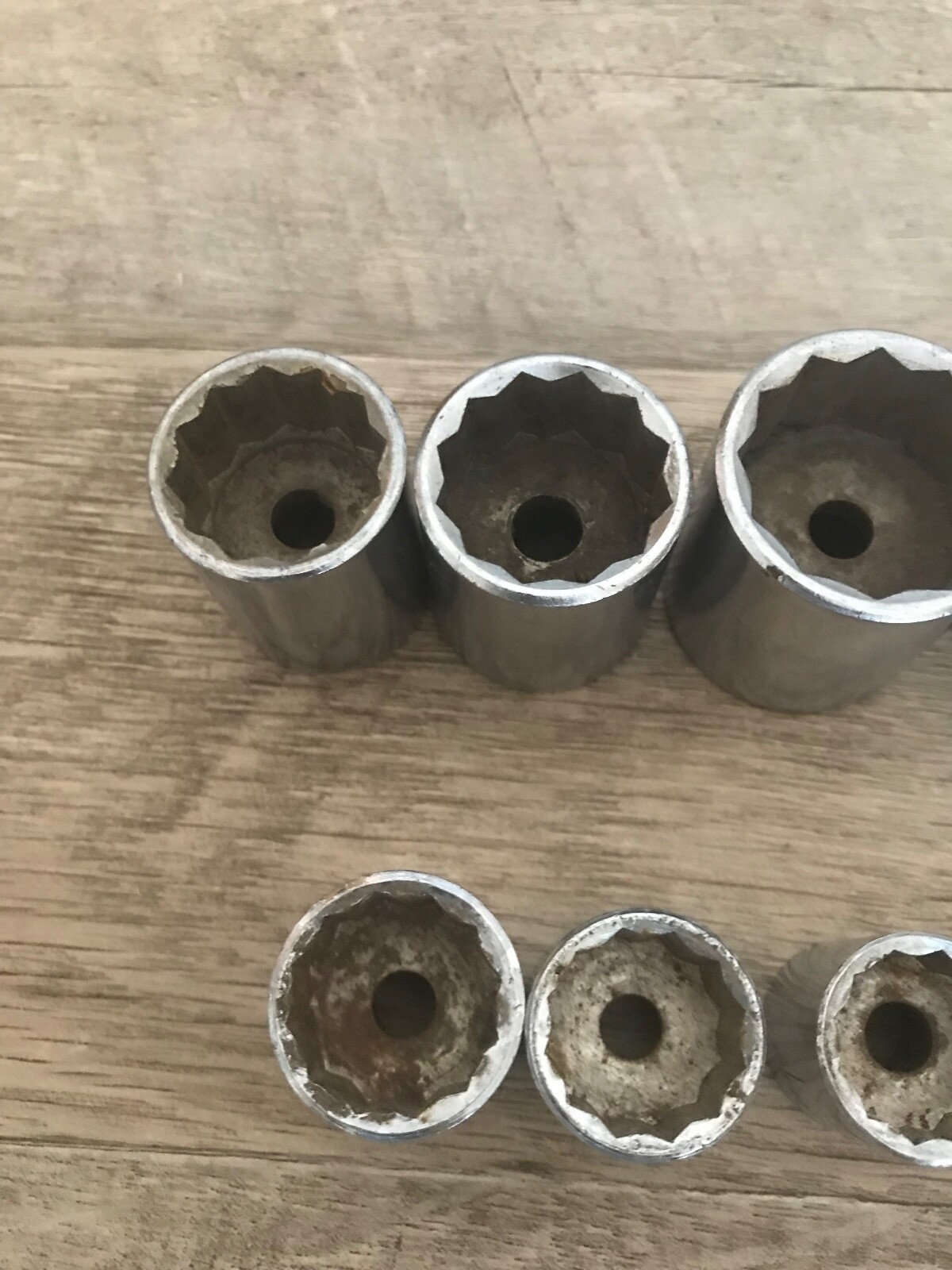 Mixed SAE Loose Sockets – 11 Pieces