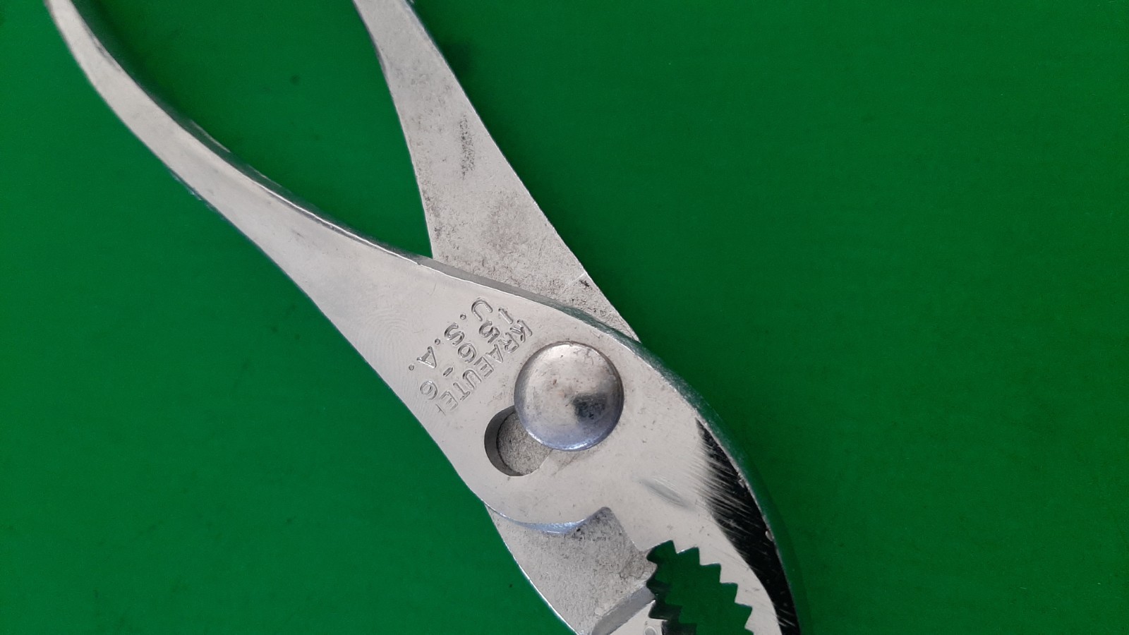 NOS KRAEUTER USA Slip Joint Pliers 6-1/2” 156-6